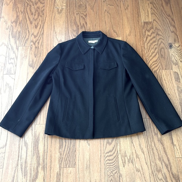 J. Crew Jackets & Blazers - J.Crew vintage black wool coat!